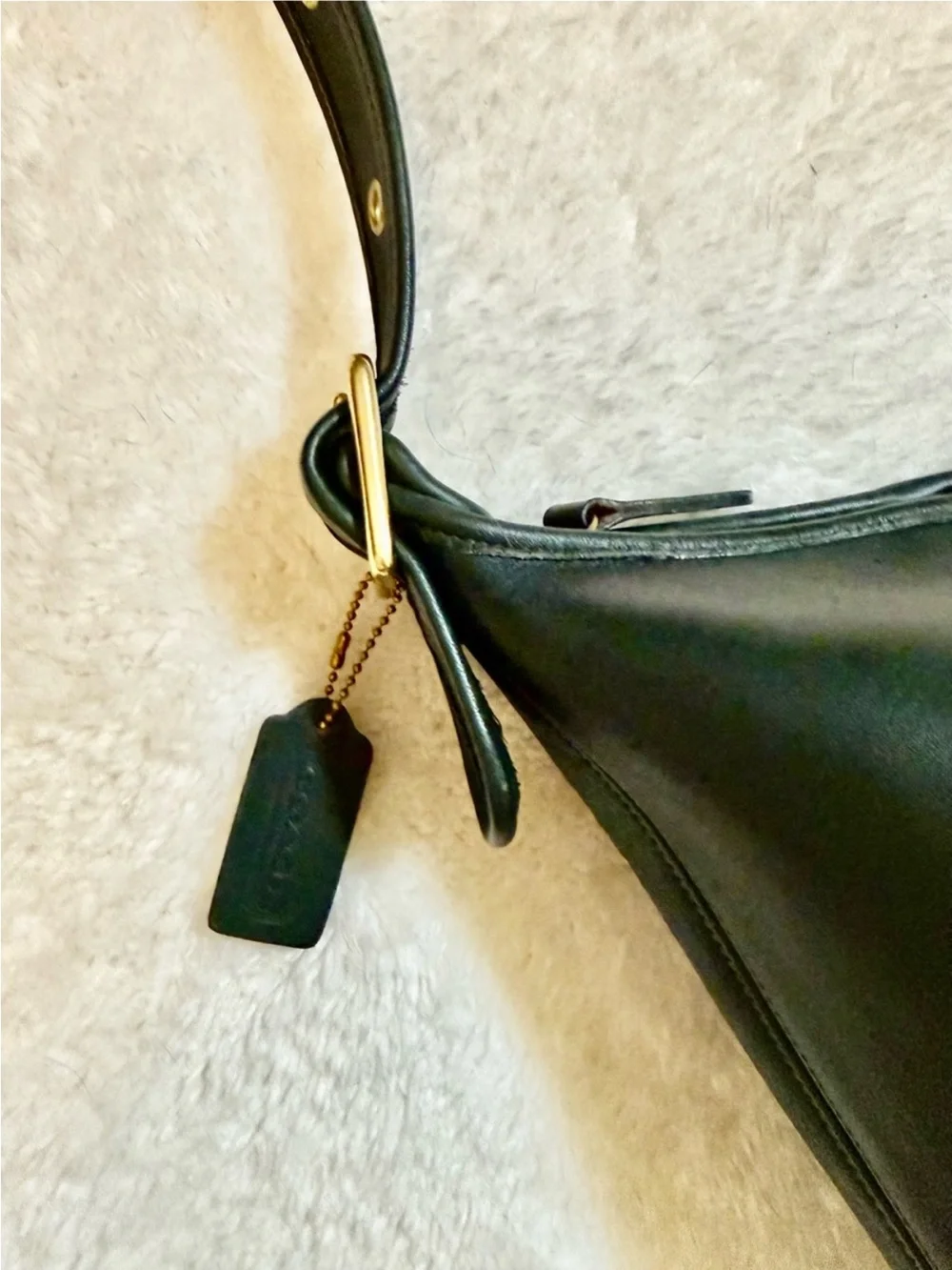 RARE! Vintage Coach Legacy XL Duffle, #9085 in BottleGreen, Mint Condition